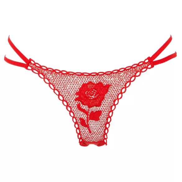 Panty Rose - Gaćice skrivene u ruži - crvene (S-L)