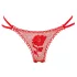 Panty Rose - Gaćice skrivene u ruži - crvene (S-L)