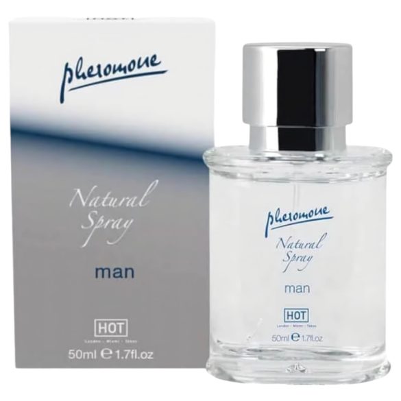 HOT Natural - феромон спреј за мушкарце (50ml)