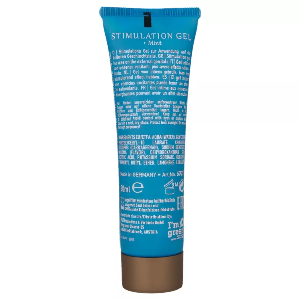 HOT Shiatsu Joyful - stimulativna krema za žene - menta (30ml)