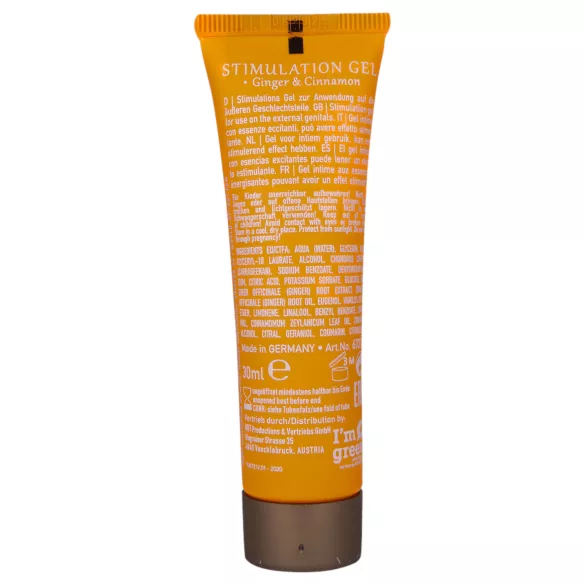 HOT Shiatsu - stimulirajuća krema za žene - đumbir i cimet (30ml)