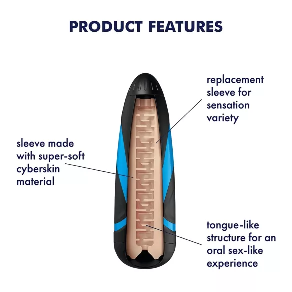Satisfyer Nastavak za Masturbator - Strastveni Jezici