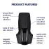 Satisfyer Men Vibration - punjaći vibracioni uređaj za muškarce (crni)