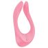 Satisfyer Endless Joy - punjivi vibrator za parove (ružičasti)