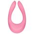 Satisfyer Endless Joy - punjivi vibrator za parove (ružičasti)
