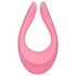 Satisfyer Endless Joy - punjivi vibrator za parove (ružičasti)