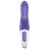 Satisfyer Magic Bunny - vodootporni vibrator sa stimulatorom (plavi)