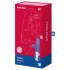 Satisfyer Magic Bunny - vodootporni vibrator sa stimulatorom (plavi)