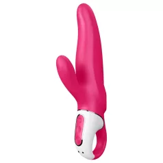   Satisfyer Mr. Rabbit - vodootporni vibrator sa klitoralnim stimulatorom (roze)