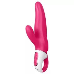   Satisfyer Mr. Rabbit - vodootporni vibrator sa klitoralnim nastavkom (roze)