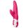 Satisfyer Mr. Rabbit - vodootporni vibrator sa klitoralnim stimulatorom (roze)