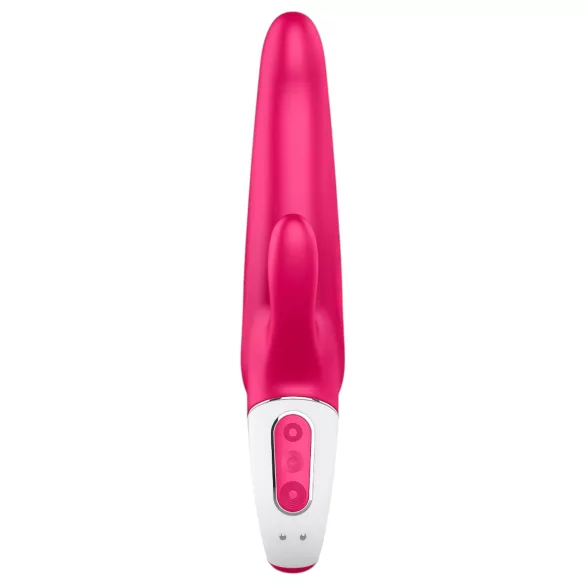 Satisfyer Mr. Rabbit - vodootporni vibrator sa klitoralnim stimulatorom (roze)