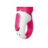 Satisfyer Mr. Rabbit - vodootporni vibrator sa klitoralnim stimulatorom (roze)
