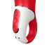 Satisfyer Power Flower - punjiva, vodootporna vibratora (crvena)