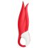 Satisfyer Power Flower - punjiva, vodootporna vibratora (crvena)