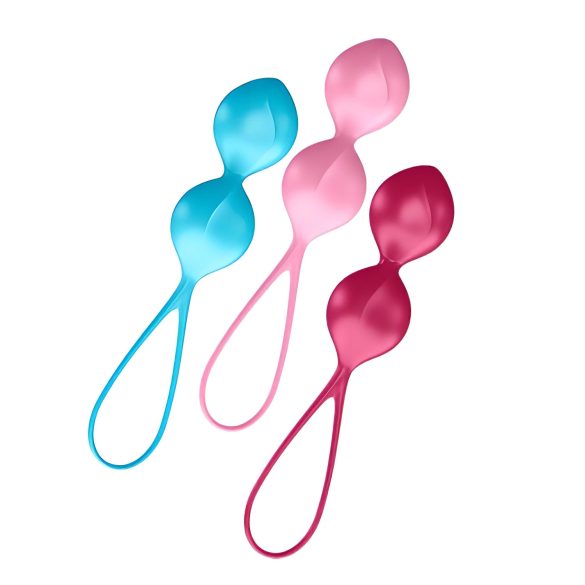 Satisfyer V Balls - дует гејша куглица (сет од 3 дела)