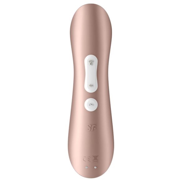 Satisfyer Pro 2+ - punjač za stimulaciju klitorisa (braon)