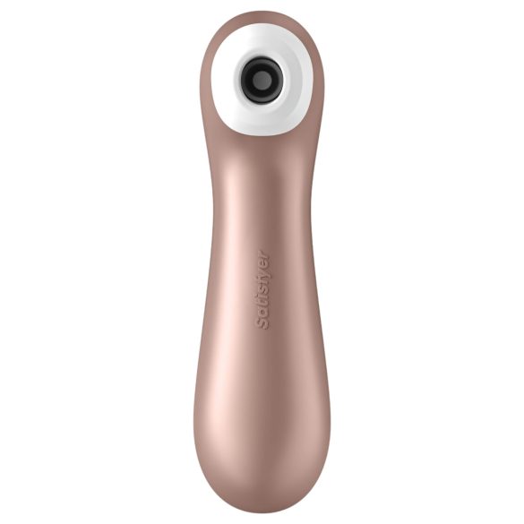 Satisfyer Pro 2+ - punjač za stimulaciju klitorisa (braon)