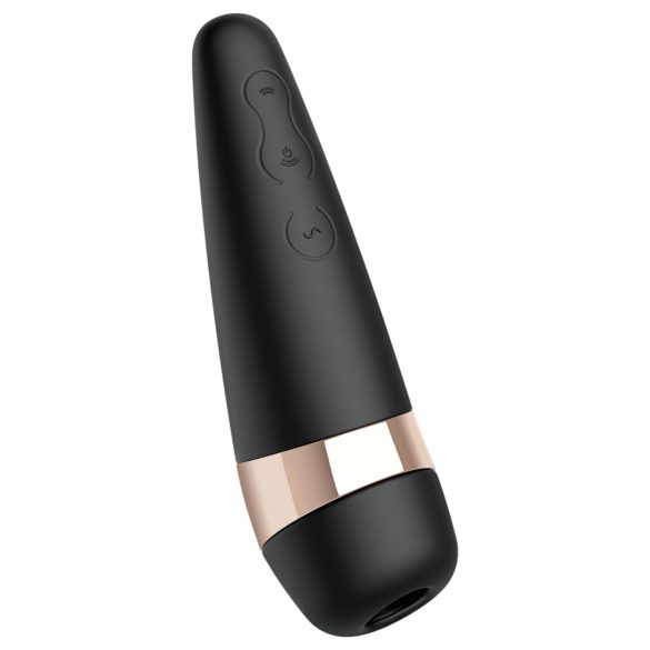 Satisfyer Pro 3+ - водоотпорни, пуњиви стимулатор за клиторис (црни)