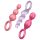 Satisfyer Booty Call - set analnih čepova - šareni (3 dela)