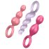 Satisfyer Booty Call - set analnih čepova - šareni (3 dela)