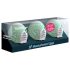 Satisfyer Jaje Riffle - set od 3 mastubatora za muškarce