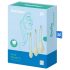 Satisfyer Yoni Power 2 - set gejša kuglica - zelene (3 dela)