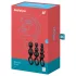 Satisfyer Booty Call - set anallnih čepova - crni (3 komada)