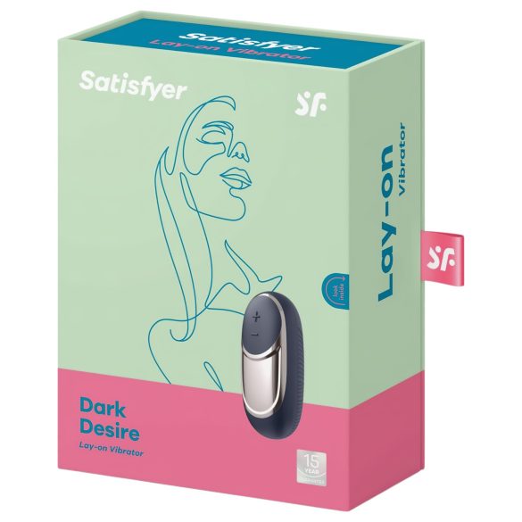 Satisfyer Dark Desire - punjeni crni klitorisalni vibrator