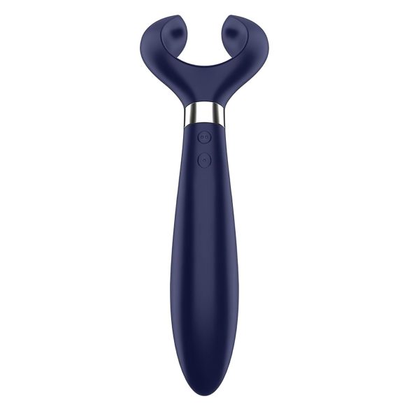 Satisfyer Endless Fun - punjivi vodootporni parni vibrator (plavi)