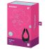 Satisfyer Endless Joy - Punjiva, vodootporna parna vibracija (crna)