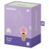 Satisfyer Sweet Treat - punjiva rotirajuća vibrator za klitoris (ružičasto-smeđa)