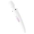Satisfyer Wand-er Woman - водоотпорни масажер вибратор (бели)