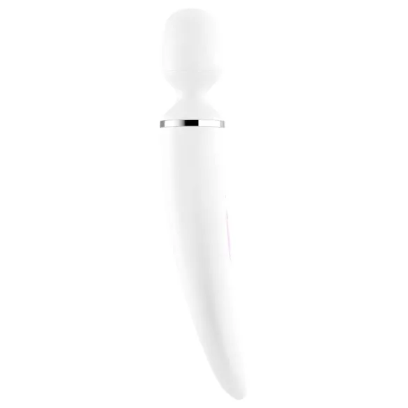 Satisfyer Wand-er Woman - vodootporni masažer vibrator (beli)