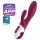Satisfyer Heated Affair - grejni vibrator sa stimulatorom klitorisa (crveni)