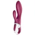 Satisfyer Heated Affair - grejni vibrator sa stimulatorom klitorisa (crveni)