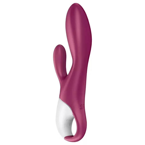 Satisfyer Heated Affair - grejni vibrator sa stimulatorom klitorisa (crveni)