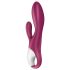Satisfyer Heated Affair - grejni vibrator sa stimulatorom klitorisa (crveni)