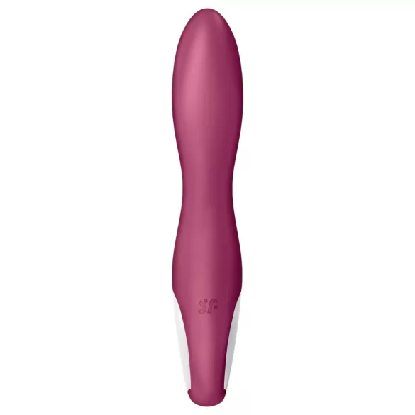 Satisfyer Heated Affair - grejni vibrator sa stimulatorom klitorisa (crveni)