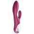 Satisfyer Heated Affair - grejni vibrator sa stimulatorom klitorisa (crveni)