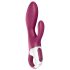 Satisfyer Heated Affair - grejni vibrator sa stimulatorom klitorisa (crveni)