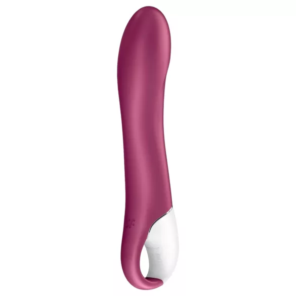 Satisfyer Big Heat - punjivi, grejni G-tačka vibrator (crveni)