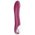 Satisfyer Big Heat - punjivi G-tačka vibrator sa funkcijom zagrevanja (crveni)