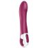Satisfyer Big Heat - punjivi G-tačka vibrator sa funkcijom zagrevanja (crveni)