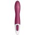 Satisfyer Big Heat - punjivi G-tačka vibrator sa funkcijom zagrevanja (crveni)