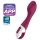 Satisfyer Hot Spot - punjivi vibrator za G-tačku sa grejanjem (crveni)