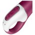 Satisfyer Hot Spot - punjivi vibrator za G-tačku sa grejanjem (crveni)