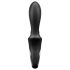 Satisfyer Heat Climax+ - pametan, grejni analni vibrator (crni)