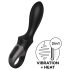 Satisfyer Heat Climax - pametan, grejni analni vibrator (crni)