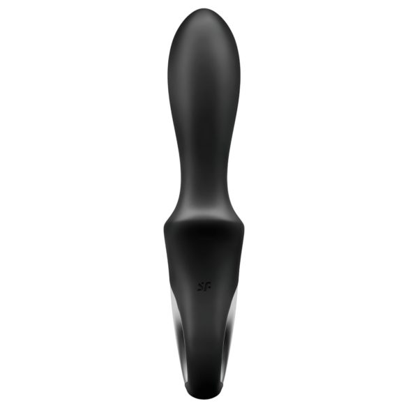 Satisfyer Heat Climax - pametan, grejni analni vibrator (crni)